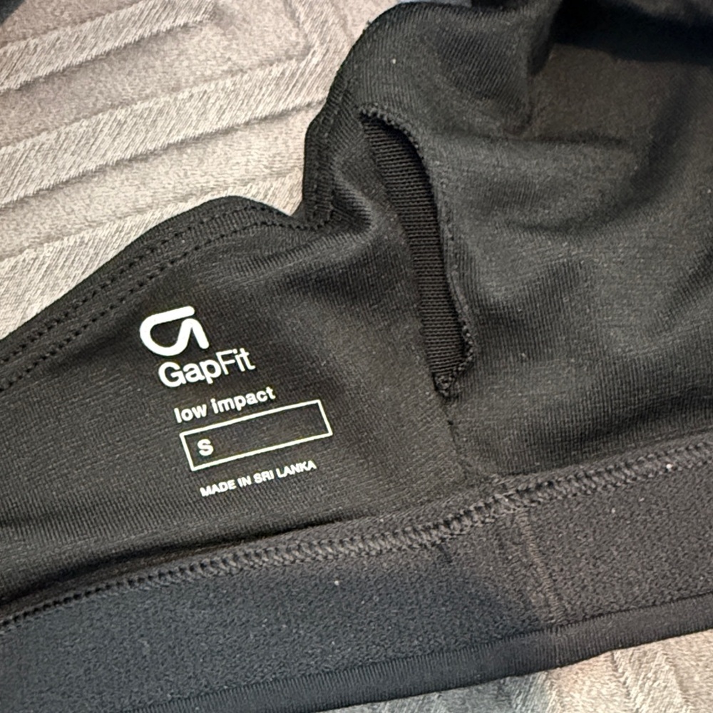 GAP Black Sports Bra - Picture 2 of 11